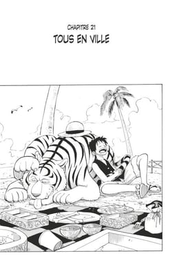 One Piece édition originale - Chapitre 21 - Tous en ville
