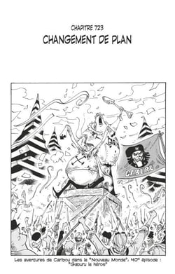 One Piece édition originale - Chapitre 723 - Changement de plan