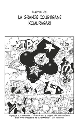 One Piece édition originale - Chapitre 928 - La grande courtisane Komurasaki
