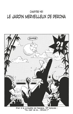 One Piece édition originale - Chapitre 451 - Le jardin merveilleux de Perona