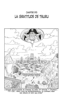 One Piece édition originale - Chapitre 913 - La gratitude de Tsuru