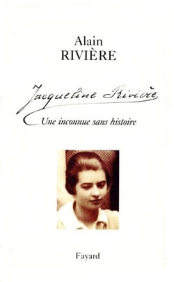 Jacqueline Rivière - Une inconnue sans histoire