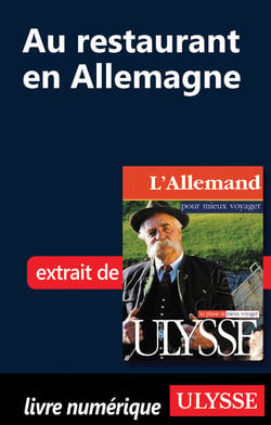 Au restaurant en Allemagne (Guide de conversation)