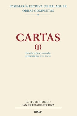 Cartas (I) - Edición crítica y anotada, preparada por Luis Cano
