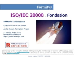 ISO 20000:2013 Fondation - Extrait + accès support complet et videos