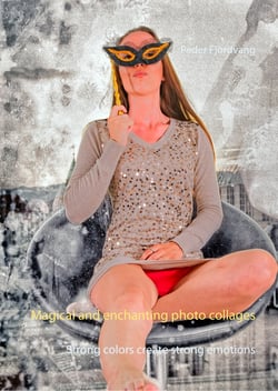 Magical and enchanting photo collages - Strong colors create strong emotions