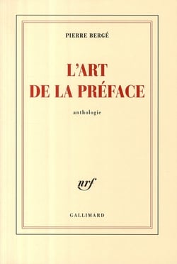 L'art de la préface