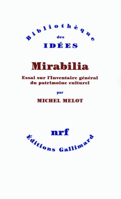Mirabilia - essai sur l'inventaire général du patrimoine culturel