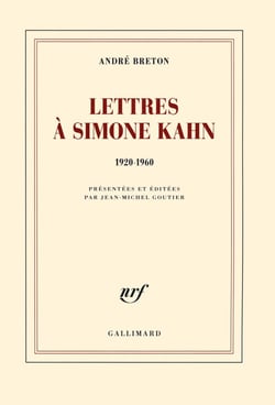 Lettres à Simone Kahn - 1920-1960