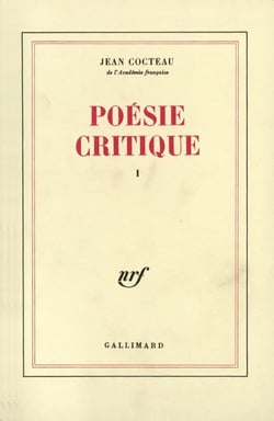Poésie critique Tome 1