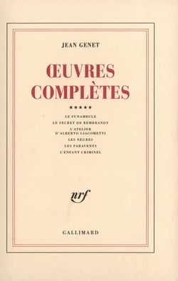 Oeuvres complètes Tome 5
