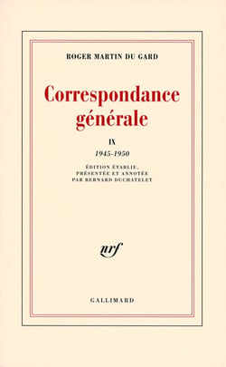 Correspondance générale Tome 9 - 1945-1950
