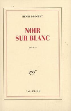Noir sur blanc