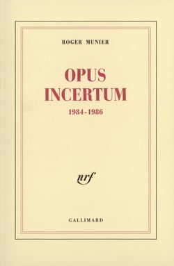 Opus incertum : (1984-1986)