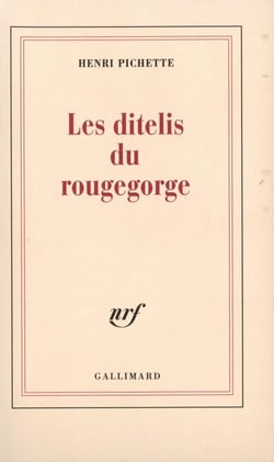 Les ditelis du rougegorge