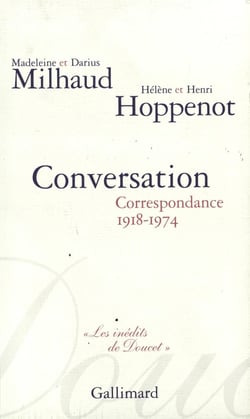 Conversation : Correspondance 1918-1974