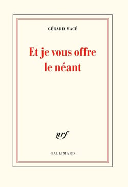 Et je vous offre le néant
