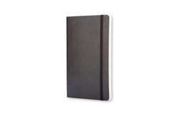 Carnet - 13 x 21 cm - Moleskine - 80 pages lignées - Noir