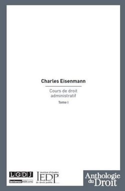 Cours de droit administratif Tome 1