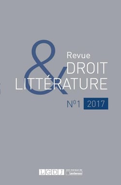 Revue droit & littérature n.1