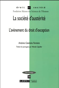 DROIT & SOCIETE : la société d'austérité
