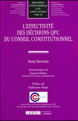 L'effectivité des décisions QPC du Conseil constitutionnel