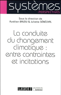 La conduite du changement climatique : entre contraintes et incitations