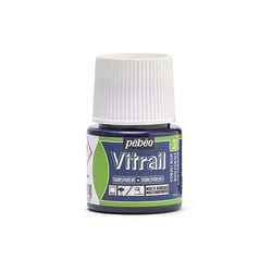 Peinture Vitrail Pébéo 45 ml - Bleu Cobalt