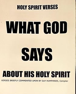 What God Says About His Holy Spirit