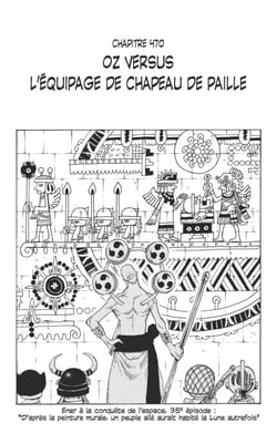 One Piece édition originale - Chapitre 470 - Oz versus l'équipage de chapeau de paille