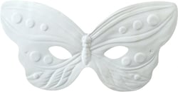 Loup papillon en relief