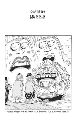 One Piece édition originale - Chapitre 984 - Ma bible