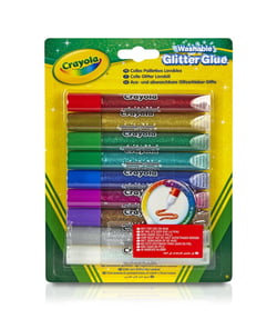 9 TUBES DE COLLES PAILLETEES