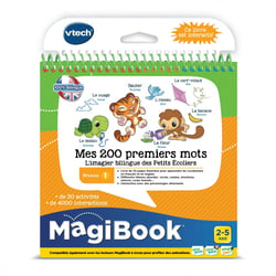 Magibook Mes 200 premiers mots Français / Anglais - VTech