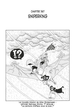 One Piece édition originale - Chapitre 367 - Sniperking