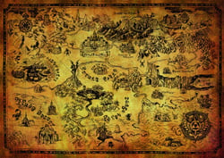 Puzzle Zelda Hyrule 500 pieces