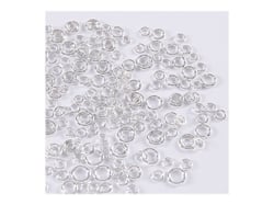 150 jonctions anneau brisé assortis - Argent - Créalia