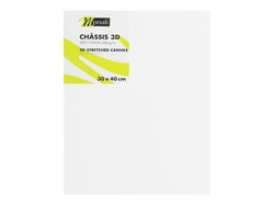 Châssis - toile 3D 100% coton Monali - 30 x 40 cm