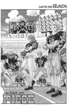 One Piece édition originale - Chapitre 858 - Réunion