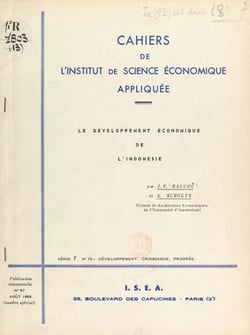 Le développement économique de l'Indonésie