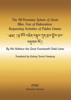The All-Pervasive Sphere of Great Bliss, Free of Elaboration: Requesting Activities of Palden Lhamo eBook