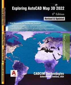 Exploring AutoCAD Map 3D 2022, 9th Edition | Cultura