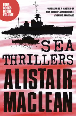 Alistair MacLean Sea Thrillers 4-Book Collection - San Andreas, The Golden Rendezvous, Seawitch, Santorini