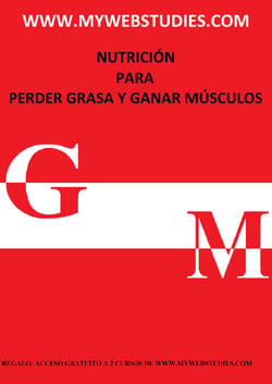 Nutrición con dietas para Perder Grasa y Ganar Músculos - Curso de nutrición deportiva