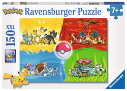 Puzzle 150 pièces XXL - Les différents types de Pokémon - Ravensburger