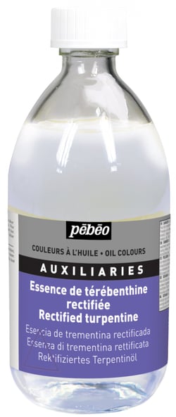 Essence térébenthine rectifiée Pébéo - 495 ml