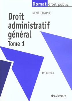 Droit administratif general t1 - 15eme edition - vol01
