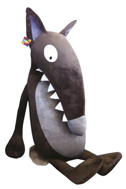 Peluche Loup de luxe 1,30 m