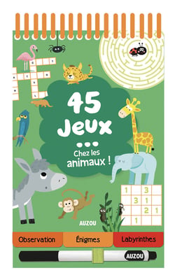 45 jeux : chez les animaux !