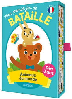 Mon premier jeu de bataille - Jeu de société enfant - Auzou Editions